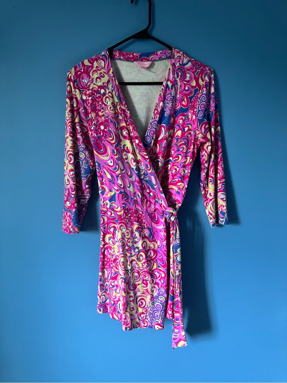 Lilly Pulitzer Pink, Fuchsia & Blue Floral Romper